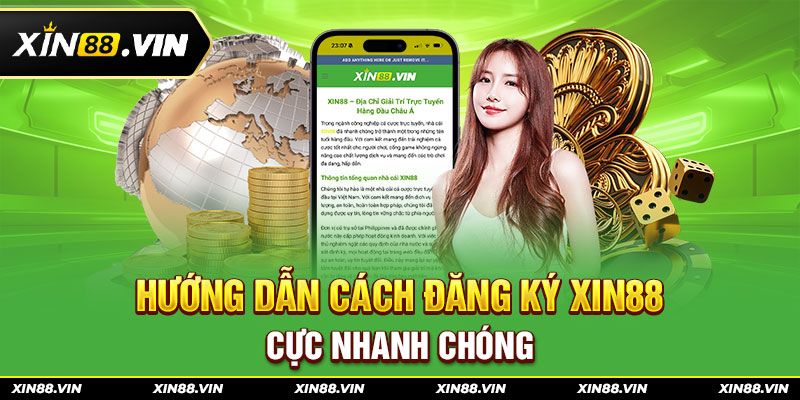 hướng dẫn đăng ký xin88